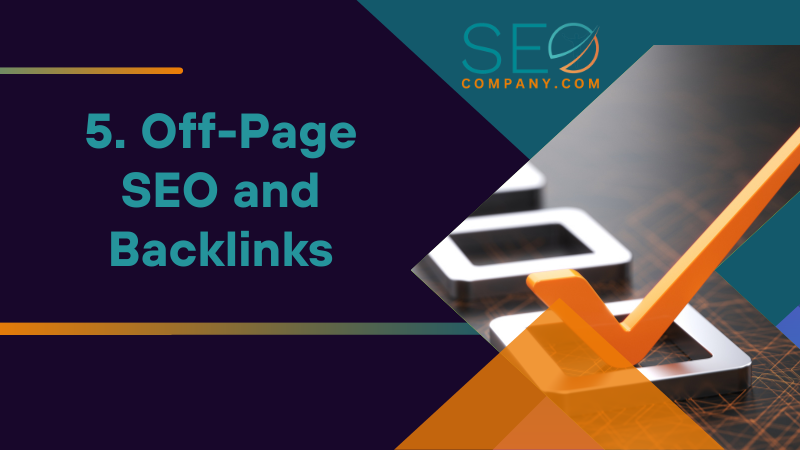 SEO Audit Checklist 5. Off Page SEO and Backlinks