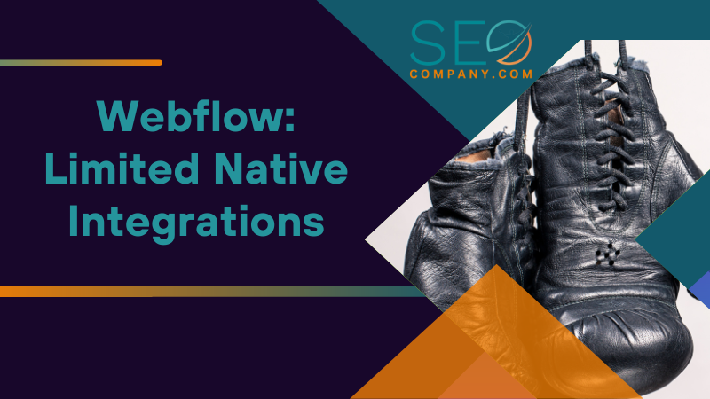 Webflow Limited Native Integrations