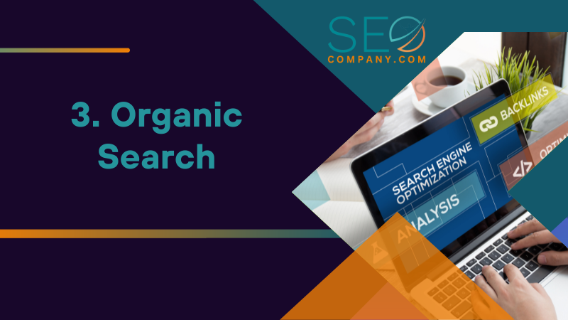3. Organic Search